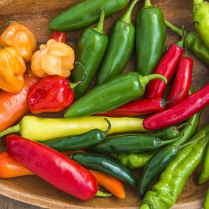 SMALL THAI CHILI PEPPERS MIX